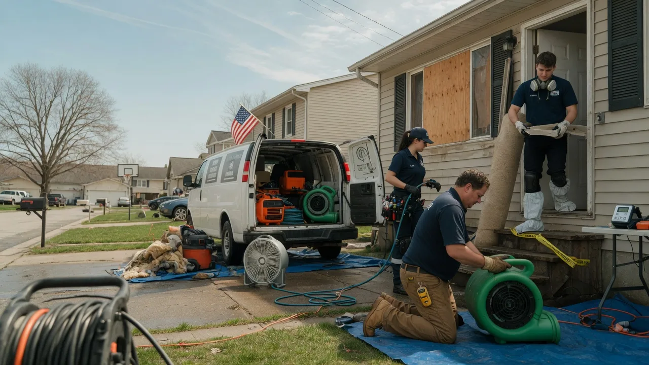 Water Damage Restoration in New Brighton, PA near me